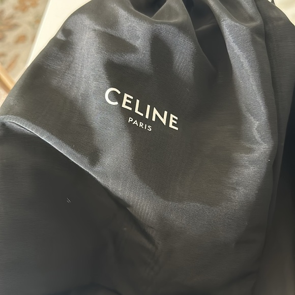 Celine Triomphe Mule in Calfskin Black 37.5/7.5 - Picture 8 of 9